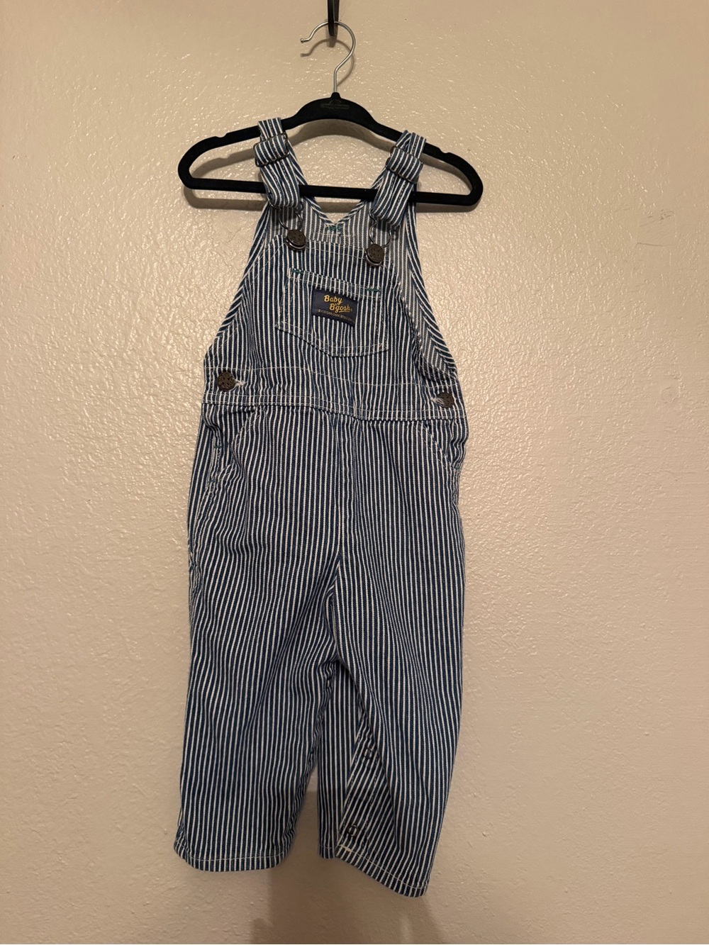 OshKosh B'gosh Stripe Overalls|18M